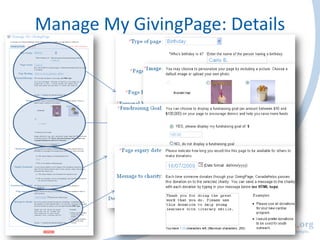 GivingPages