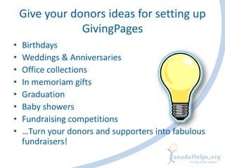 GivingPages