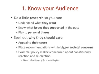 Giving soil a voice: key messaging and pitching  