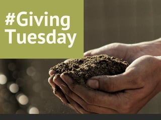 #Giving
Tuesday
 