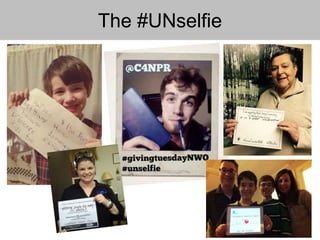 The #UNselfie
 