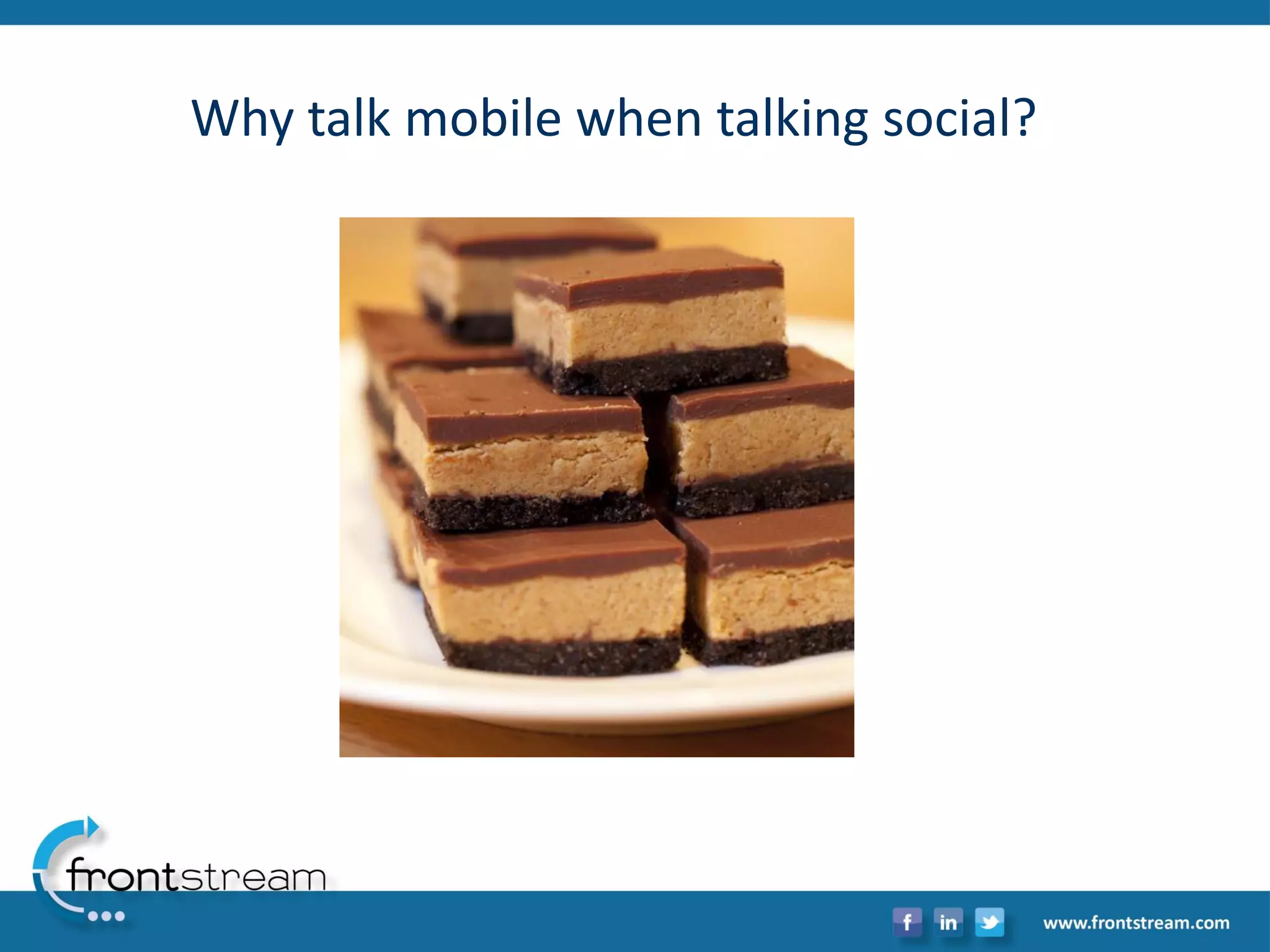 Why talk mobile when talking social?  