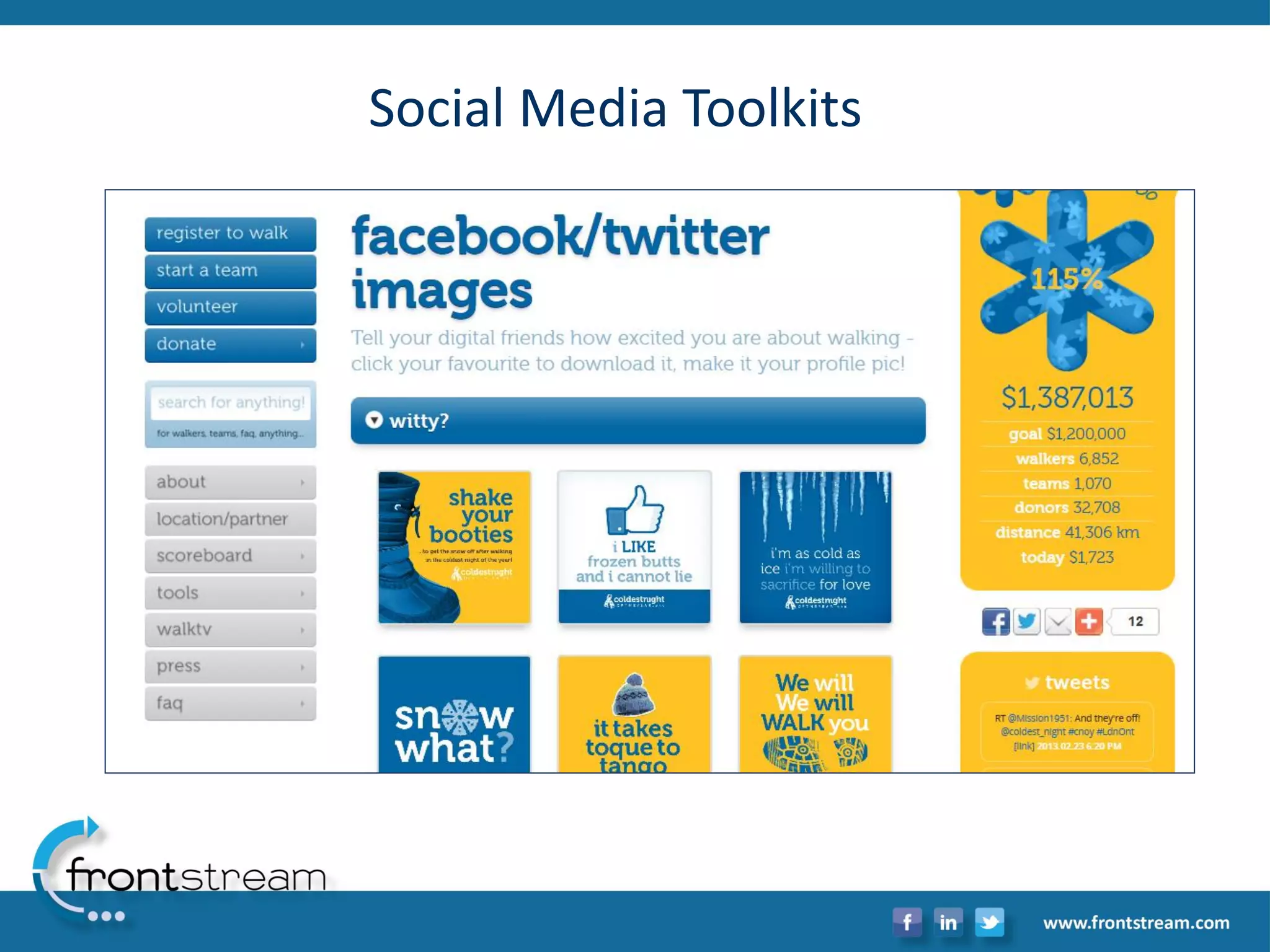 Social Media Toolkits  