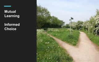 Mutual
Learning
Informed
Choice
 