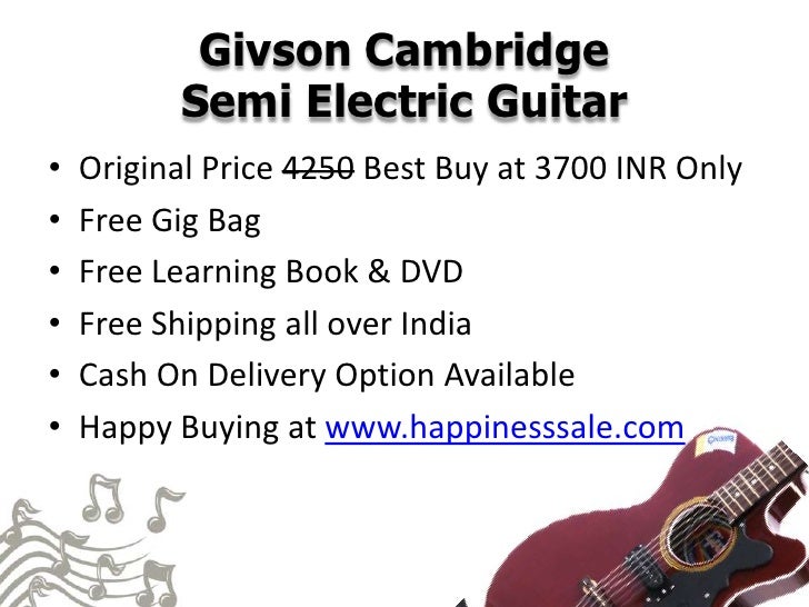 Buy Guitars Online
