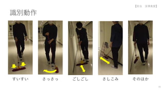 識別動作
すいすい さっさっ ごしごし さしこみ そのほか
28
【担当 深澤真愛】
 