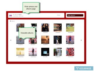 Flickr photos and albums page Viewable albums 