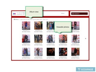 Album view Viewable photos 