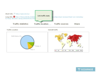 Link traffic stats 
