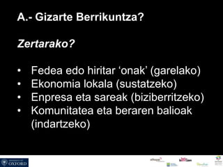 'Social Innovation for Territorial Strategies' from Montevideo via video-conference to the Basque Country [*In Basque]