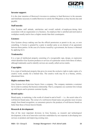 Giza systems group d - giza systems | PDF