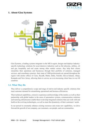 Giza systems group d - giza systems | PDF