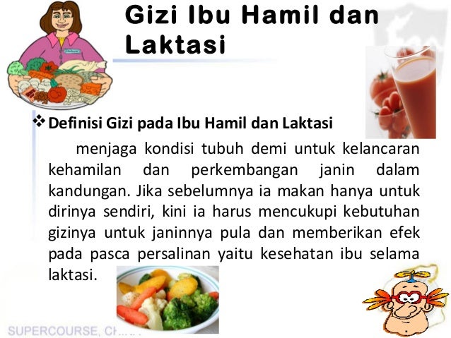 Gizi bumil dan laktasi