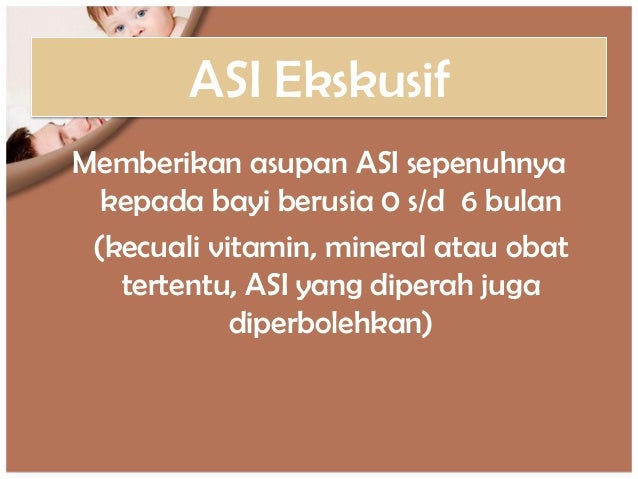 Gizi pada bayi & balita