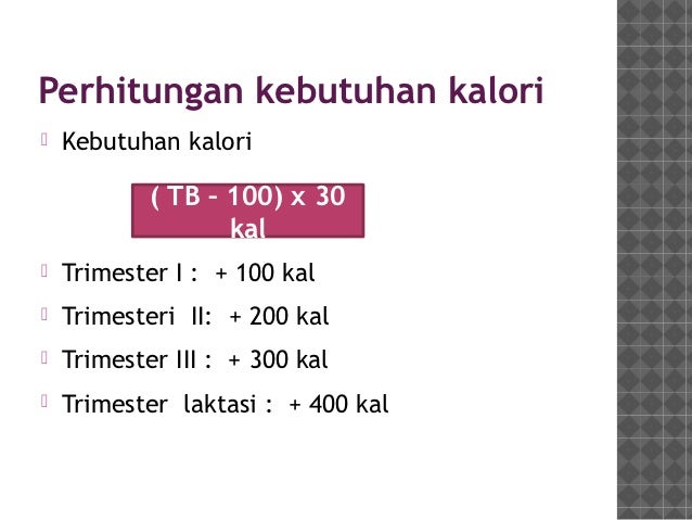 Gizi pada ibu hamil