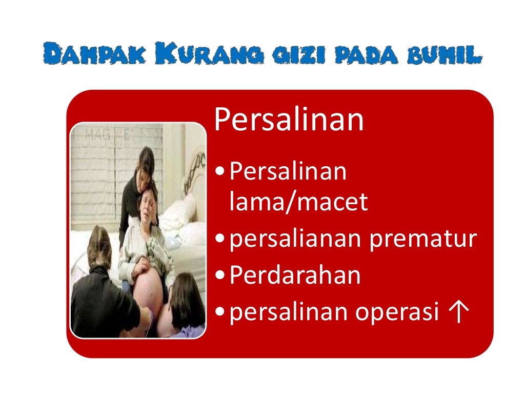 SAP Gizi Pada Ibu Hamil