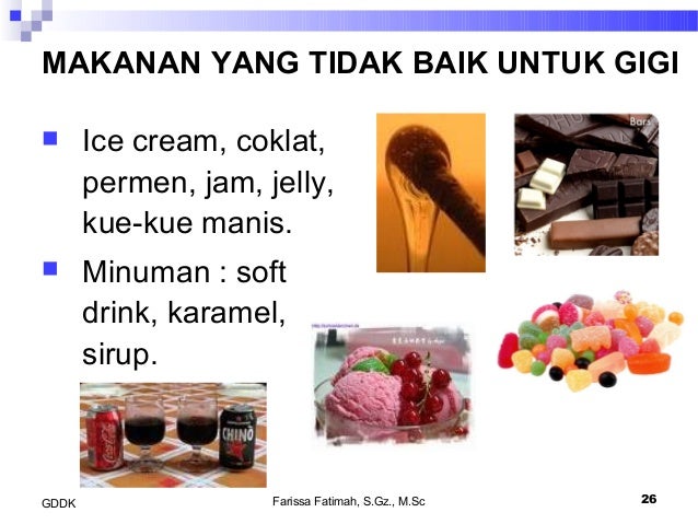 Gizi pada kesehatan gigi