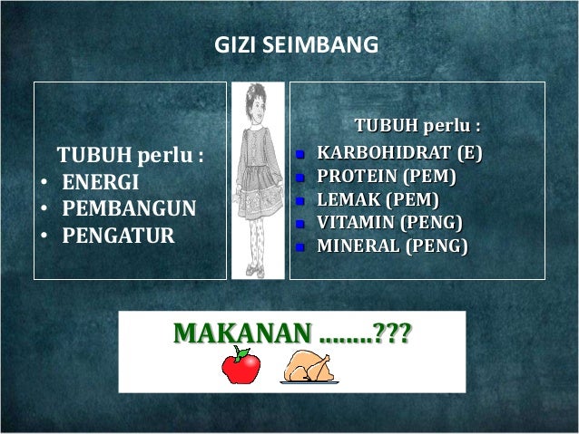 Gizi seimbang, 4 sehat 5 sempurna