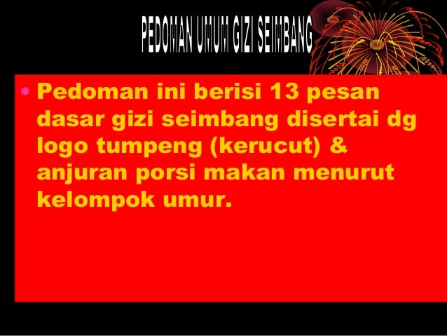 Gizi seimbang dan menyusun menu