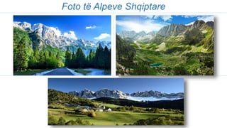 Pasuritë natyrore të trevave Shqiptare