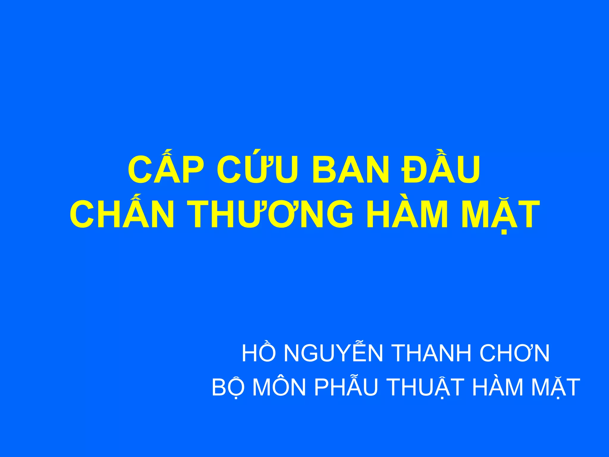 Cap cuu ban_dau | PPT
