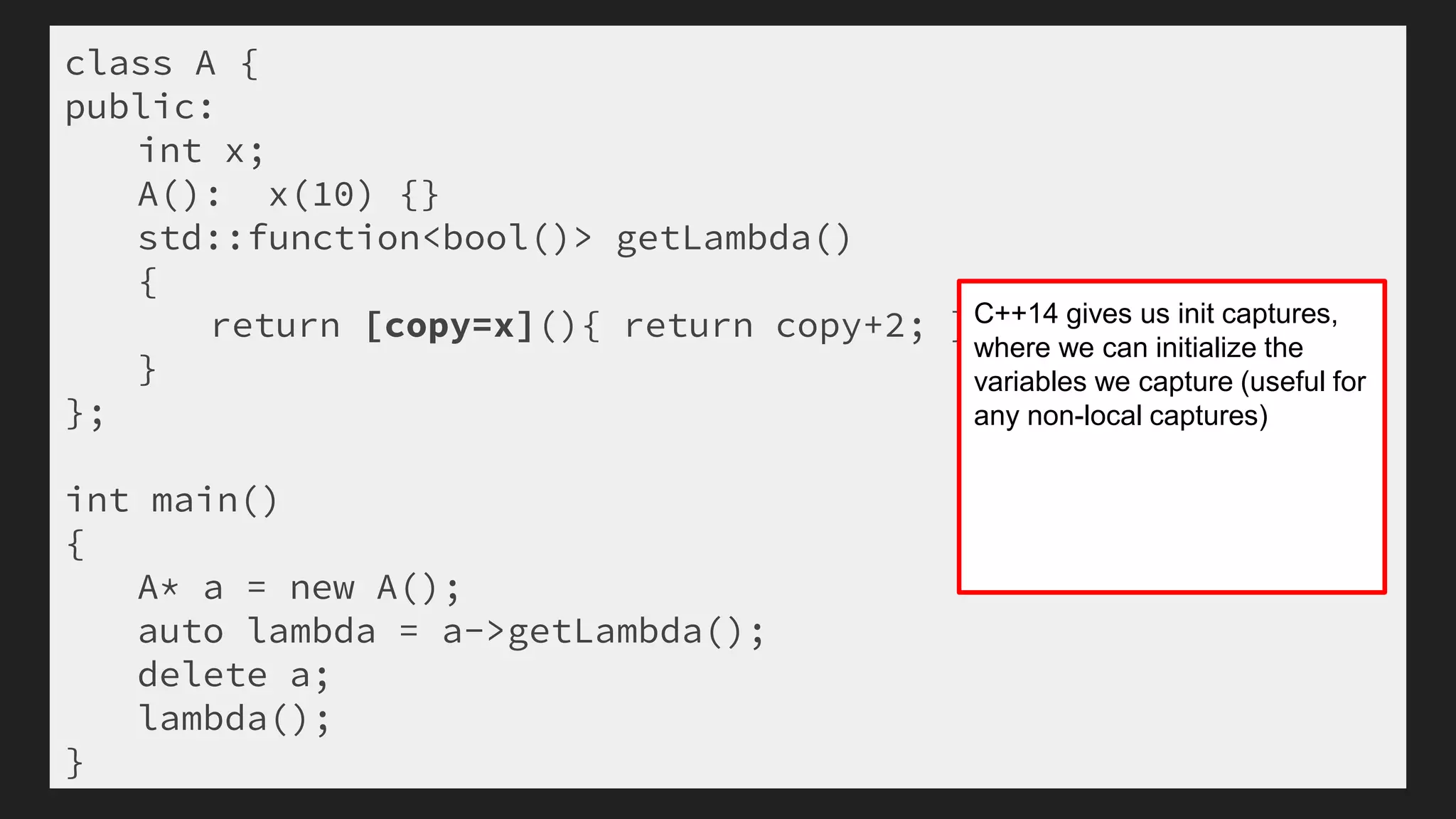 Lambda Expressions in C++ | PPTX