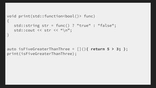 Lambda Expressions in C++ | PPTX
