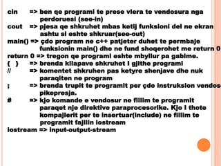 Gjuha c++ | PPTX