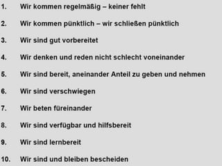 Ganzheitliche Kleingruppen