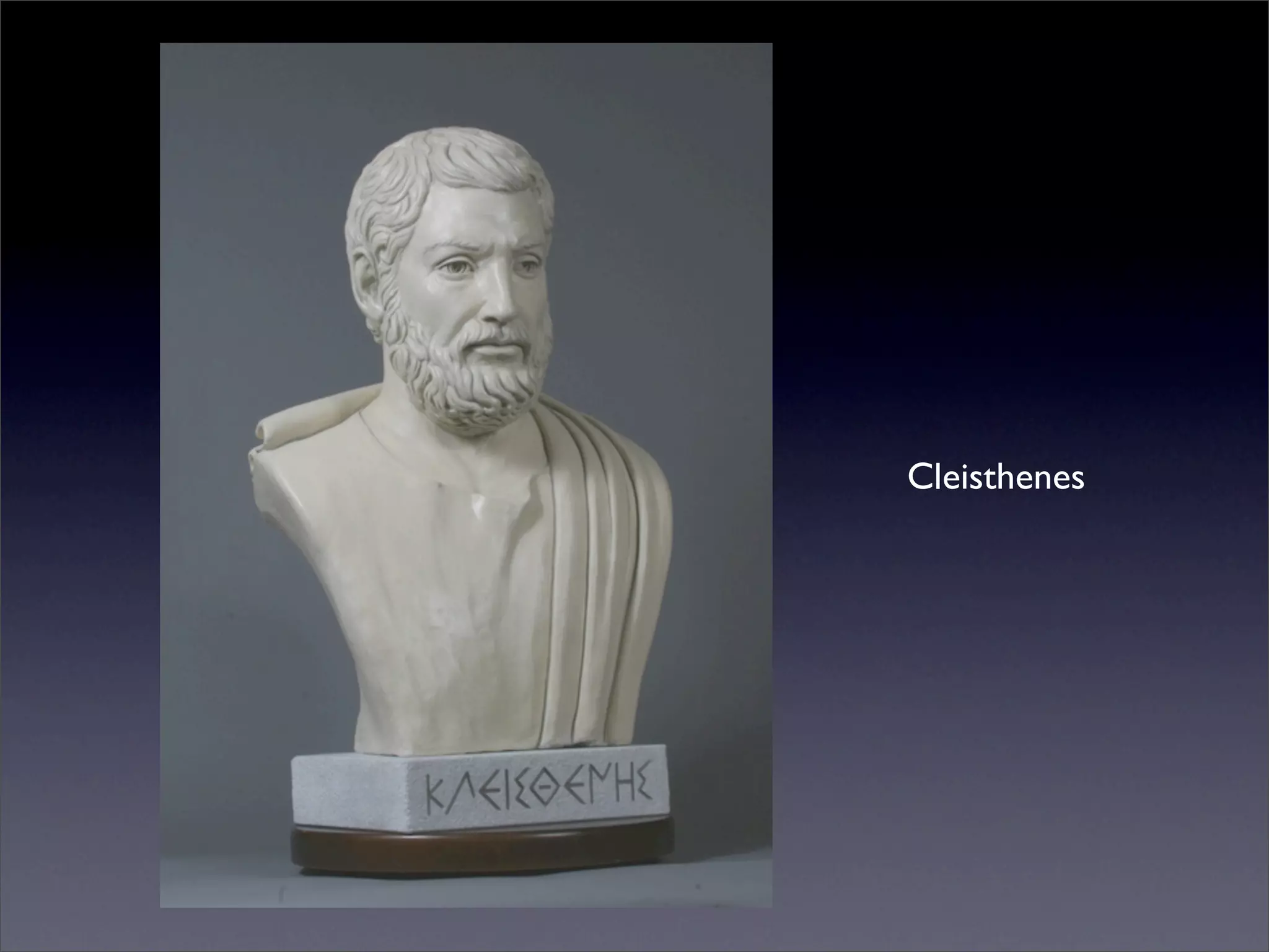Cleisthenes
 