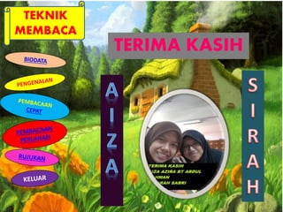 TEKNIK 
MEMBACA 
TERIMA KASIH 
