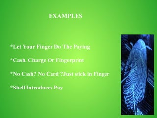 biometric payment system authentication | ODP
