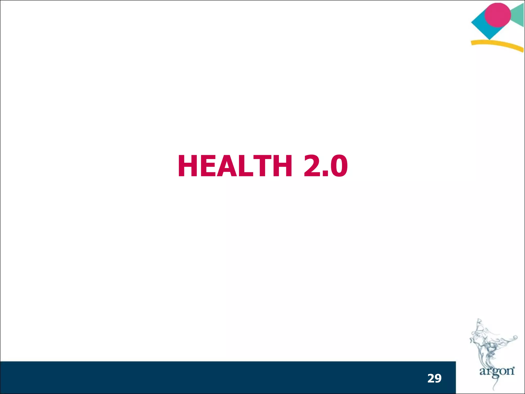 HEALTH 2.0




             29
 