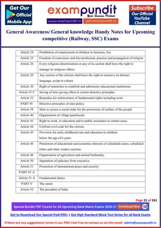 General Knowledge Notes.pdf GK_GS One Liner For Competitive Exam.pdf