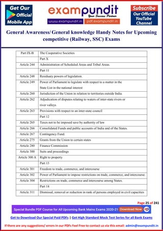 GK_GS One Liner For Competitive Exam.pdf