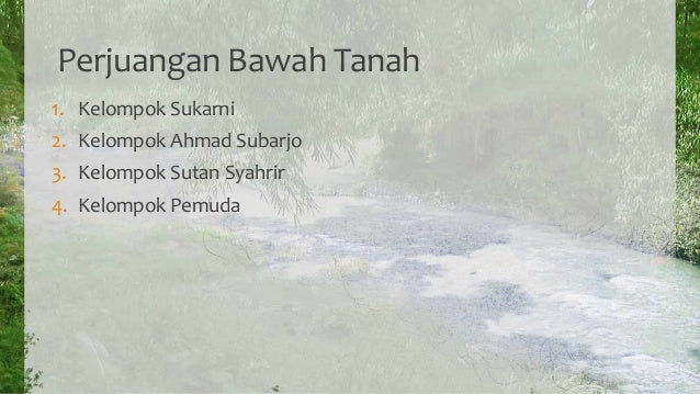 Pergerakan nasional pada masa pendudukan jepang