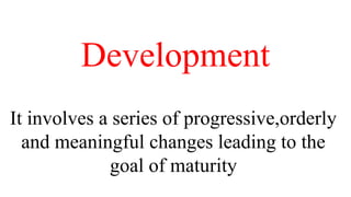 growth and development | PDF
