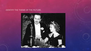IDENTIFY THE THEME OF THE PICTURE.
 