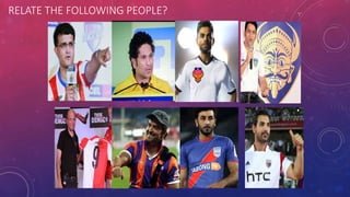 RELATE THE FOLLOWING PEOPLE?
 