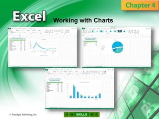 SKILLS© Paradigm Publishing, Inc. 2
Working with Charts
 
