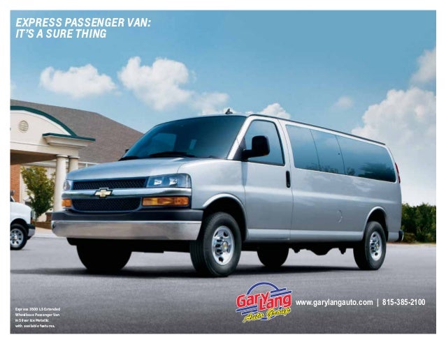 2014 Chevrolet Commercial Vehicle