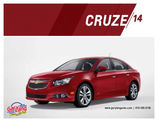 2014 Chevy Cruze Digital Brochure