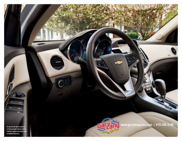 2014 Chevy Cruze Digital Brochure