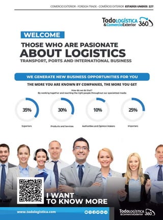 Guía Logística y de Comercio Exterior XVIII - 2021 - 2022 - www.guialogistica.info
COMERCIO EXTERIOR - FOREIGN TRADE - COMÉRCIO EXTERIOR ESTADOS UNIDOS 227
 