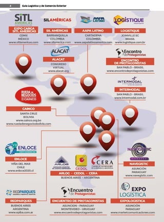 Guía Logística y de Comercio Exterior XVIII - 2021-2022 - www.guialogistica.info
4 Guía Logística y de Comercio Exterior
4
 