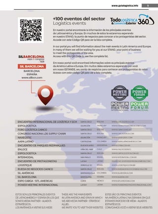 Guía Logística y de Comercio Exterior XVIII - 2021 - 2022 - www.guialogistica.info
5
www.guialogistica.info 5
 