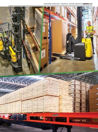 INDUSTRIA LOGÍSTICA - LOGISTICS - SETOR LOGÍSTICO AMÉRICA 61
Guía Logística y de Comercio Exterior 2021-2022 - www.guialogistica.info
 