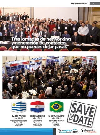 Guía Logística y de Comercio Exterior XVIII - 2021 - 2022 - www.guialogistica.info
7
www.guialogistica.info 7
 