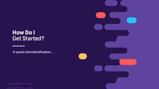 TwitchCon 2018 San Jose, California
How Do I
Get Started?
A quick tutorial/refresher…
 