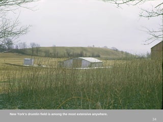 New York’s drumlin field is among the most extensive anywhere.
34
 